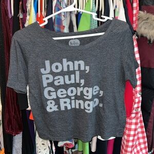 Beatles John Paul George Ringo tee